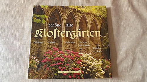 Schöne alte klostergärten - schöne,