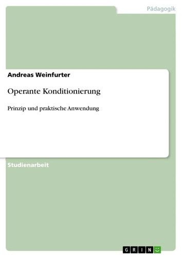 Operante konditionierung - operante,