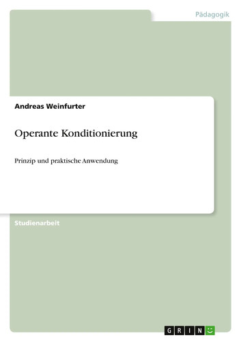 Operante konditionierung - operante,